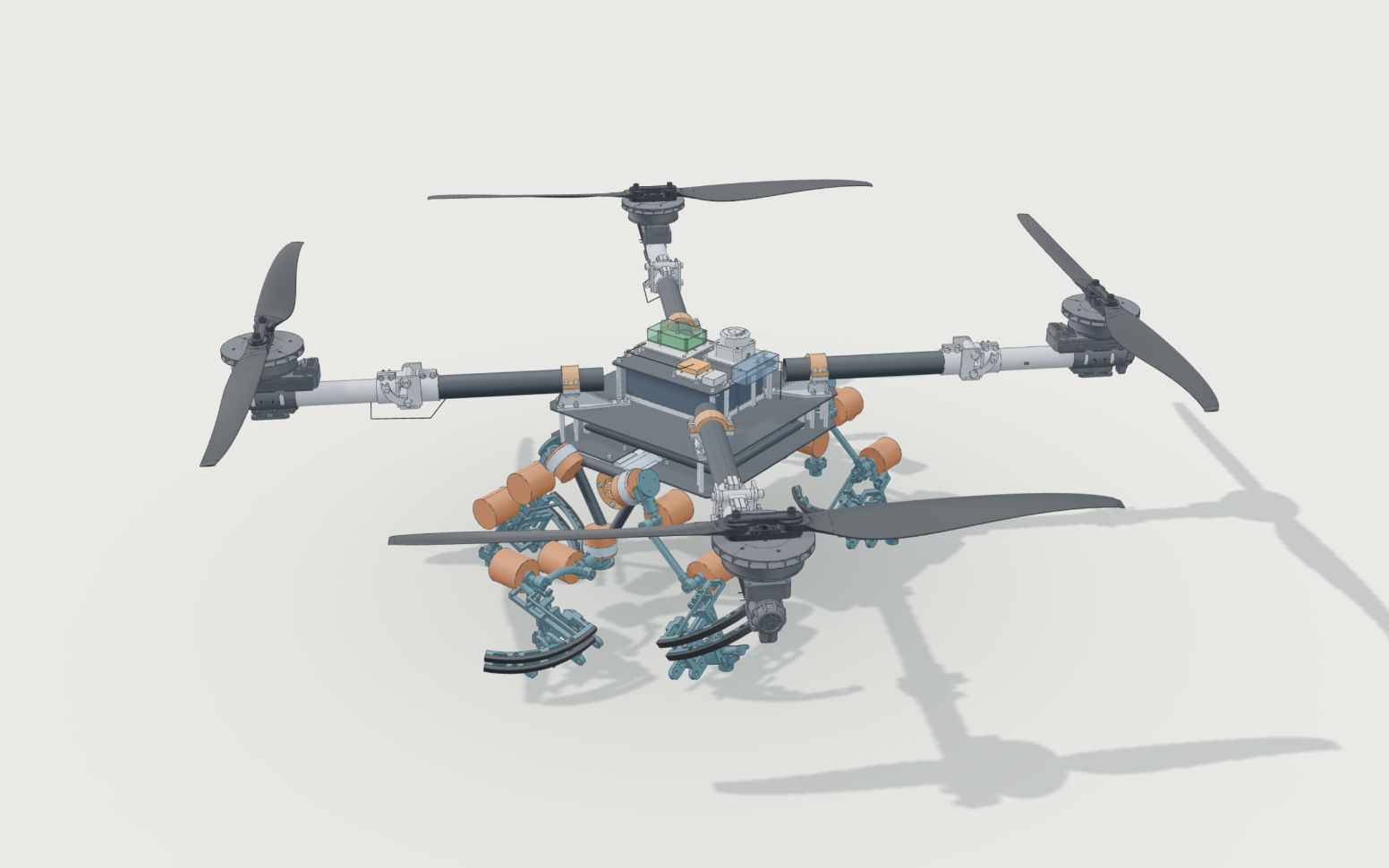 Arachne HX6 四臂展开设计候选